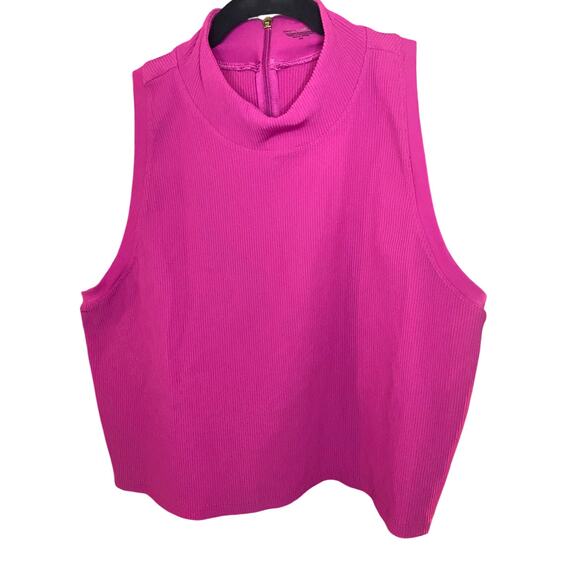 Athleta x Alicia Keys Tops - Athleta • Alicia Keys Magenta Sleeveless Top